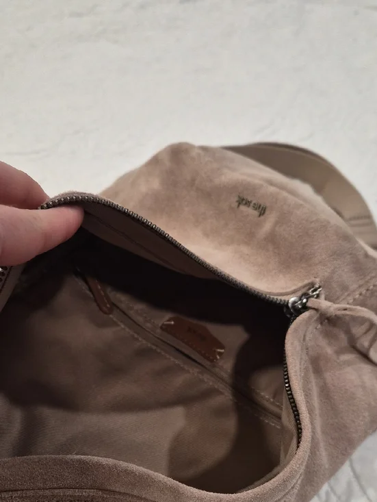 The Sak Taupe Suede Sling Belt Bag - Picture 5 of 8